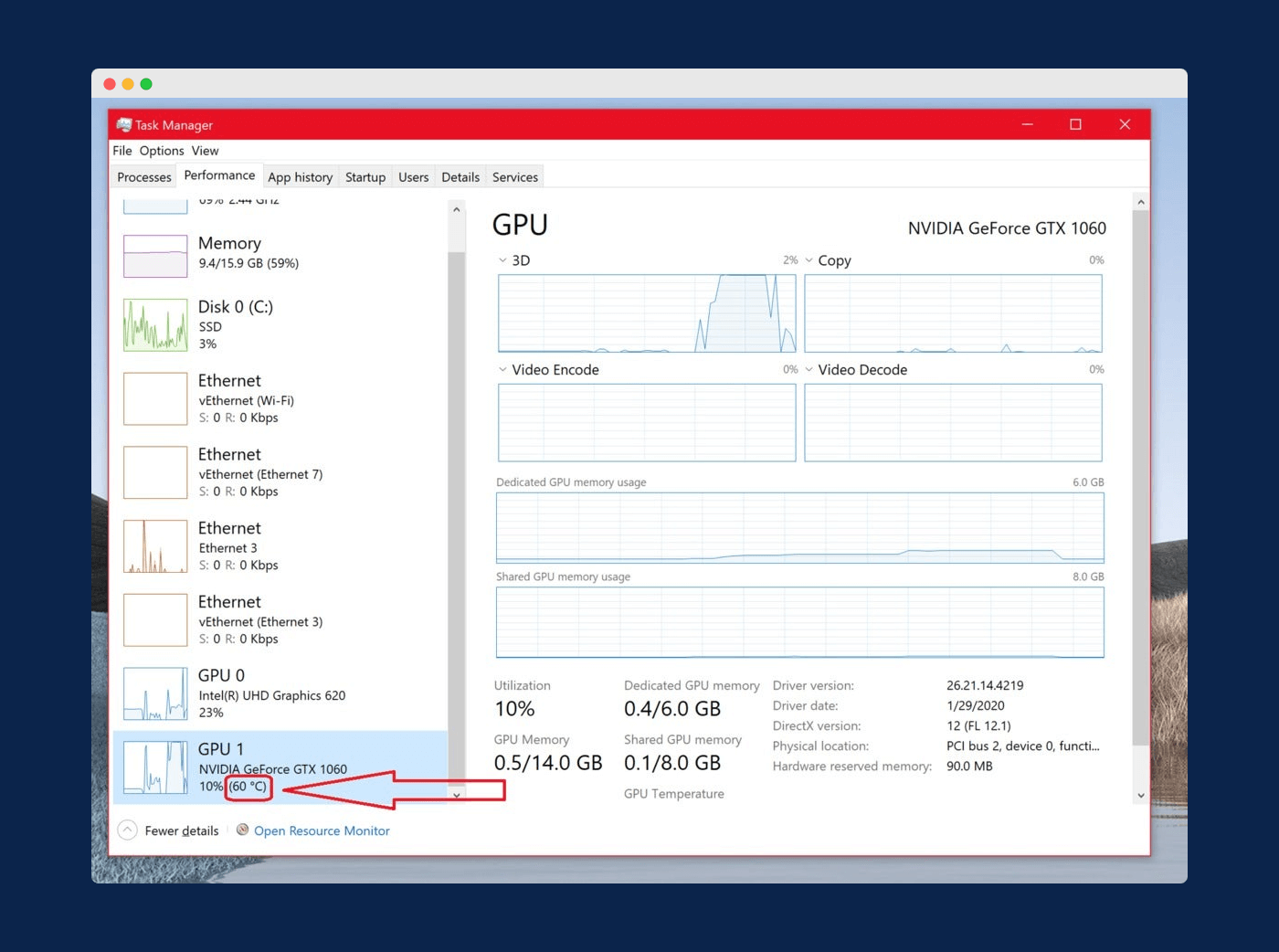 monitor cpu temp gpu prograkm